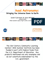 21CCLC 2016 AfterschoolAstronomy