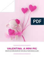 Valentina, A Mini Pig: Receita de Amigurumi em Crochê Por Maryangela Alves