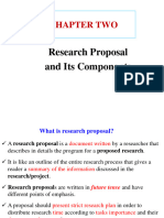 Chapter 2 Research Proposal and Its Elements