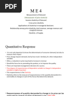 Determinants of Price Elasticity