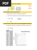 Neuber Plasticity Correction R&O Material CurveUR2202 | PDF | Strength ...