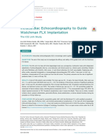 Nielsen Kudsk Et Al 2023 Intracardiac Echocardiography To Guide Watchman FLX Implantation