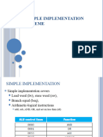 Simple Implementation Scheme