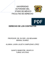 Derecho de Los Contratos Dos