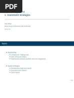 Asset Management: 5. Investment Strategies: Felix Wilke Nova School of Business and Economics