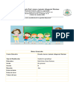 Planificación Mes de Enero