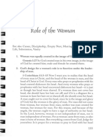 Role of The Woman