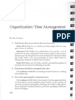 Organization-Time Management