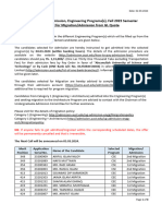 2nd-Call Engg-Program MigrationAdmission GL Fall-2023