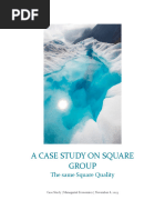 A Case Study On SQUARE GROUP Bangladesh