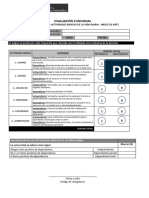 Ficha de 4 Evaluaciones