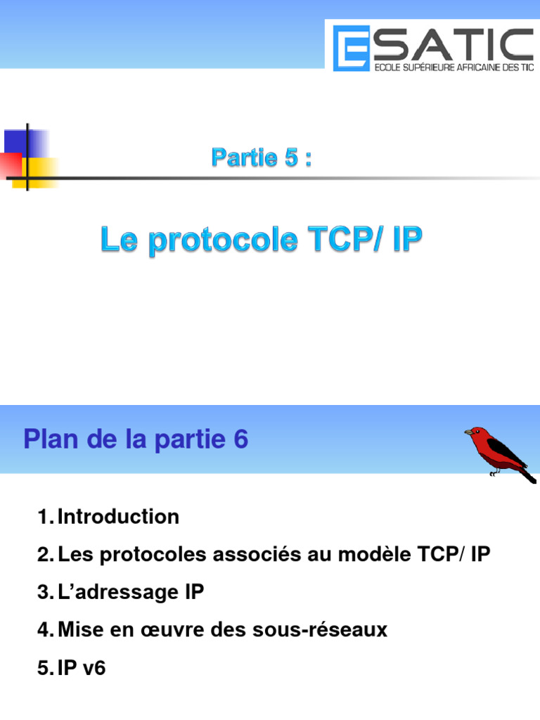 Protocoles et Adressage TCP/IP | PDF | Suite des protocoles Internet ...