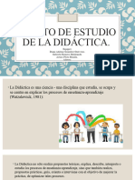 Equipo1 Objeto de Estudio de La Didáctica