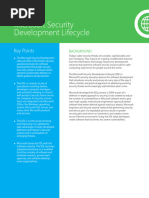 Microsoft Security Development Lifecycle