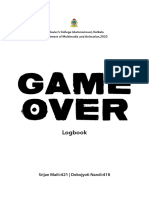 Game Over Logbook