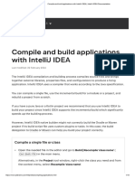 Compile and Build Applications With IntelliJ IDEA - IntelliJ IDEA Documentation