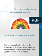 Nutrient Bioavalability