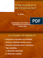 I. Pendahuluan Statistika