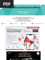 Privacy and Security Combined Notes