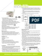 EKM Omnimeter Pulse UL v4 Spec Sheet