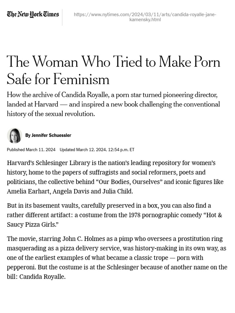 the-woman-who-tried-to-make-porn-safe-for-feminism-the-new-york-times