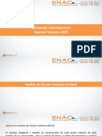 ENAC SC Clase N°003 - Análisis de Precios Unitarios en Excel