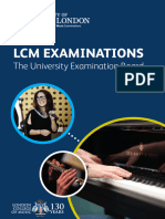 Uwl London College of Music Exams Lcme Booklet
