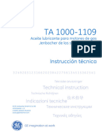 Instrucción Técnica: Aceite Lubricante para Motores de Gas Jenbacher de Las Series 2, 3, 4 y 6