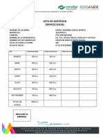 Lista de Asistencia Servicio-1