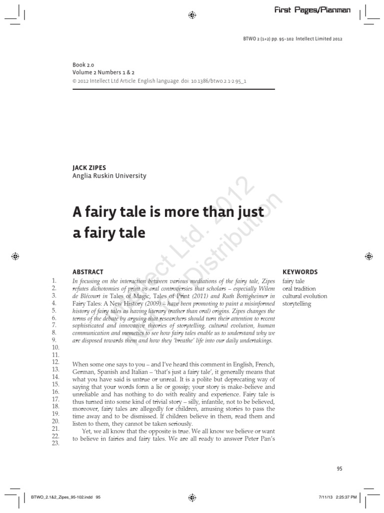 Fairy Tale More Than Fairy Tale | PDF | Fairy Tales