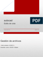 Autocad: Estilo de Cota