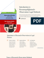 Introduction To Research Observation Legal Sd99methods