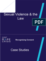 Sexual Violence & The Law