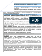 Sst-ts-25 Formatos de Reporte de Accidentes e Incidentes de Trabajo.