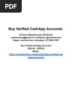 Buy Verified CashApp Accounts