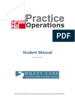 Practice Operations Student Manual