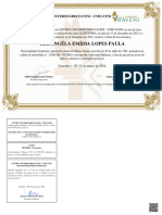 Diploma Digital Assinado - V1.05.1 - Elisângela Emídia Lopes Paula - Formação Pedagógica em História - Ead