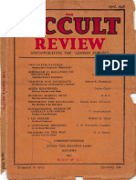 Occult Review v65 n2 Apr 1938