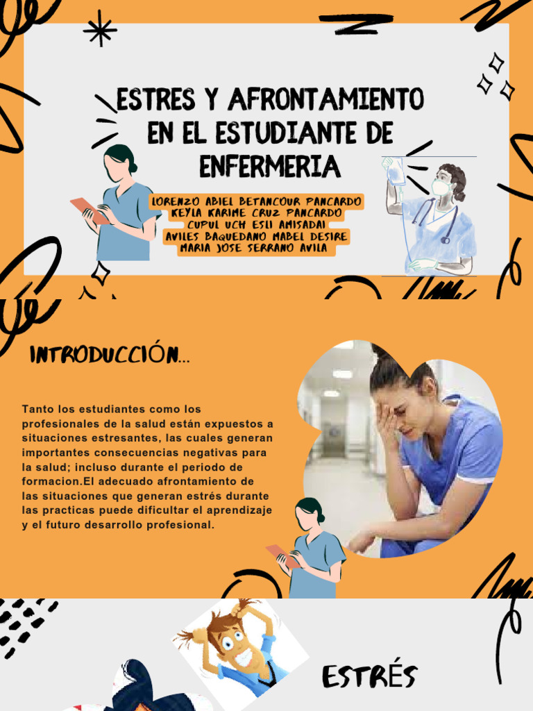 Estrés y Afrontamiento en Estudiantes de Enfermería | PDF | Estrés ...