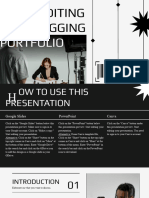Vlogging Portfolios Through Video Editing
