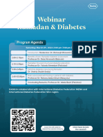Webinar Ramadan & Diabetes Invite