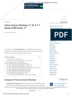 Activar Windows Desde CMD