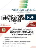 Presentación - CNA Institucional - Chile