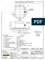 Diaphragm Type Boot Level Switch: Notes