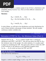 Order Statistics