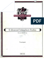 Hickman, 15 Advanced Embouchure Studies