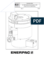 CAT 3600 Cylinder Head Tensioner - LVDT Enerpac Part No: 3600CHT900-1 Instruction Sheet
