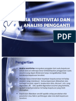 14 - Analisa Sensitivitas Dan Analisis Penganti