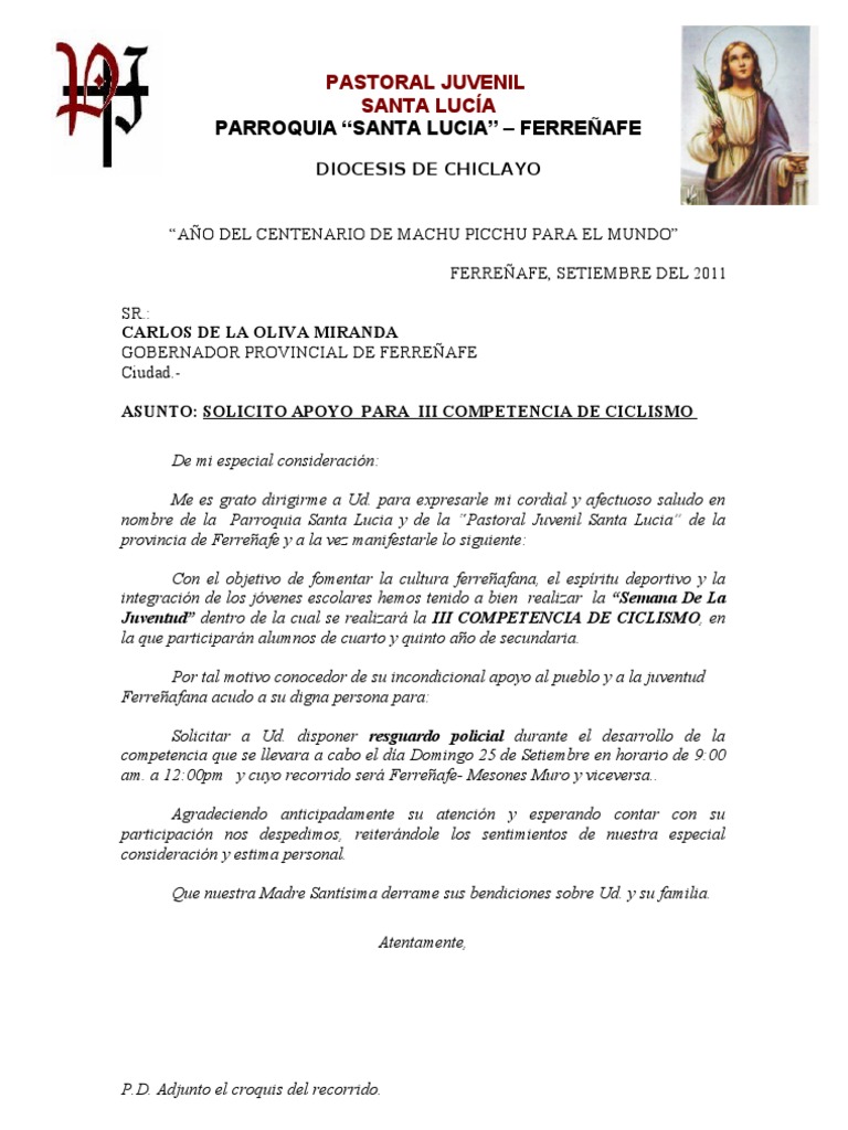 OFICIO GOBERNADOR