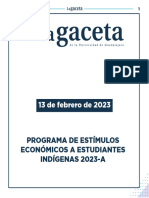 Convocatoria PEEEI Indígenas 2023 A